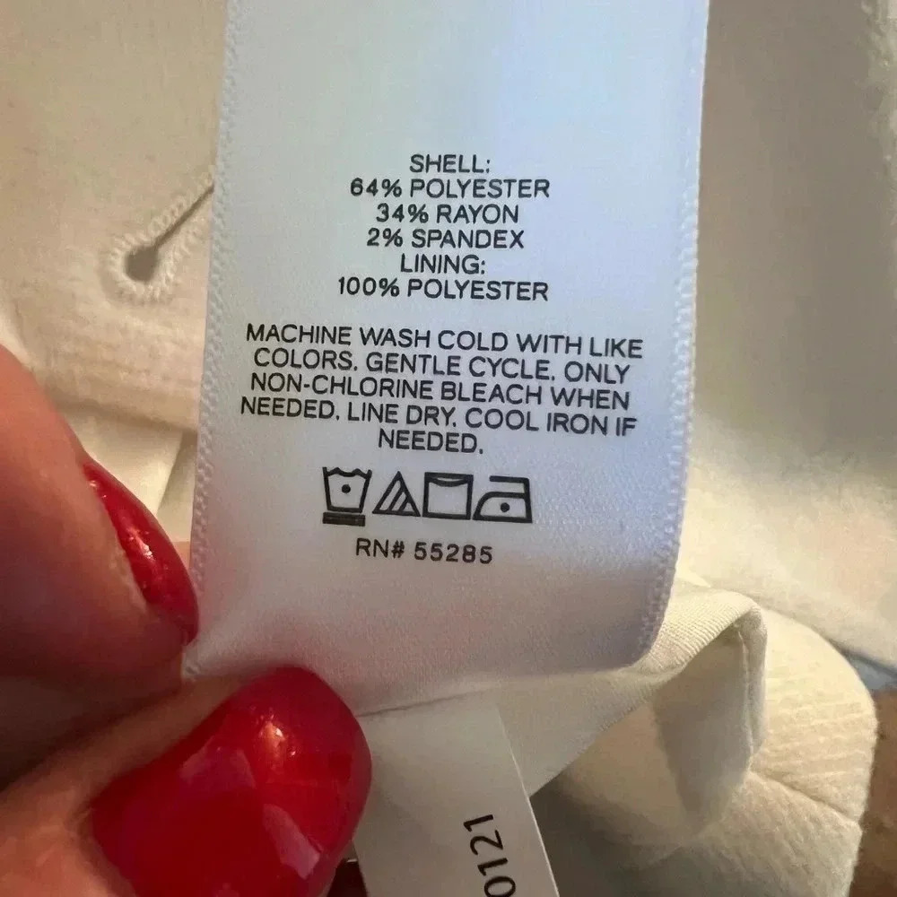 Nwt- Express Winter White Lined, Double Breasted … - image 4